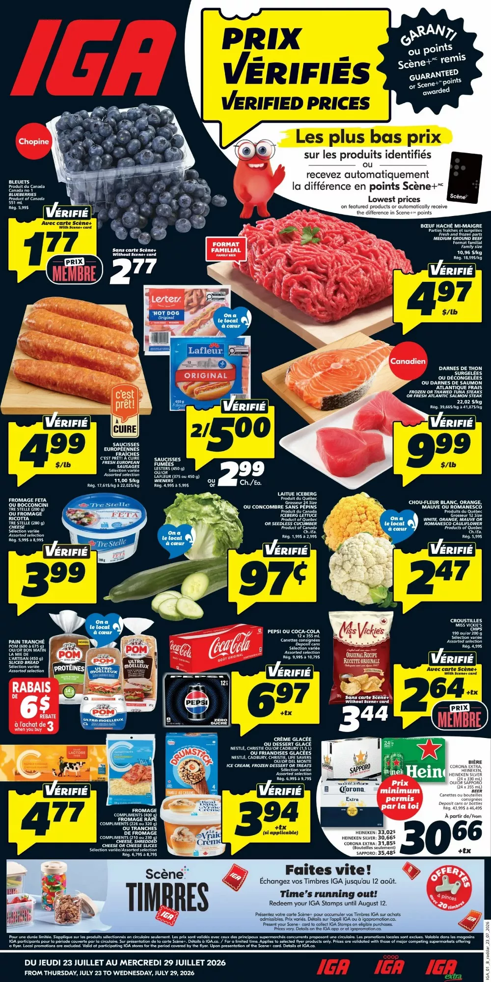 IGA Flyer Canada July 23 - July 29, 2026 1 iga flyer week-30, iga circulaire semaine-30