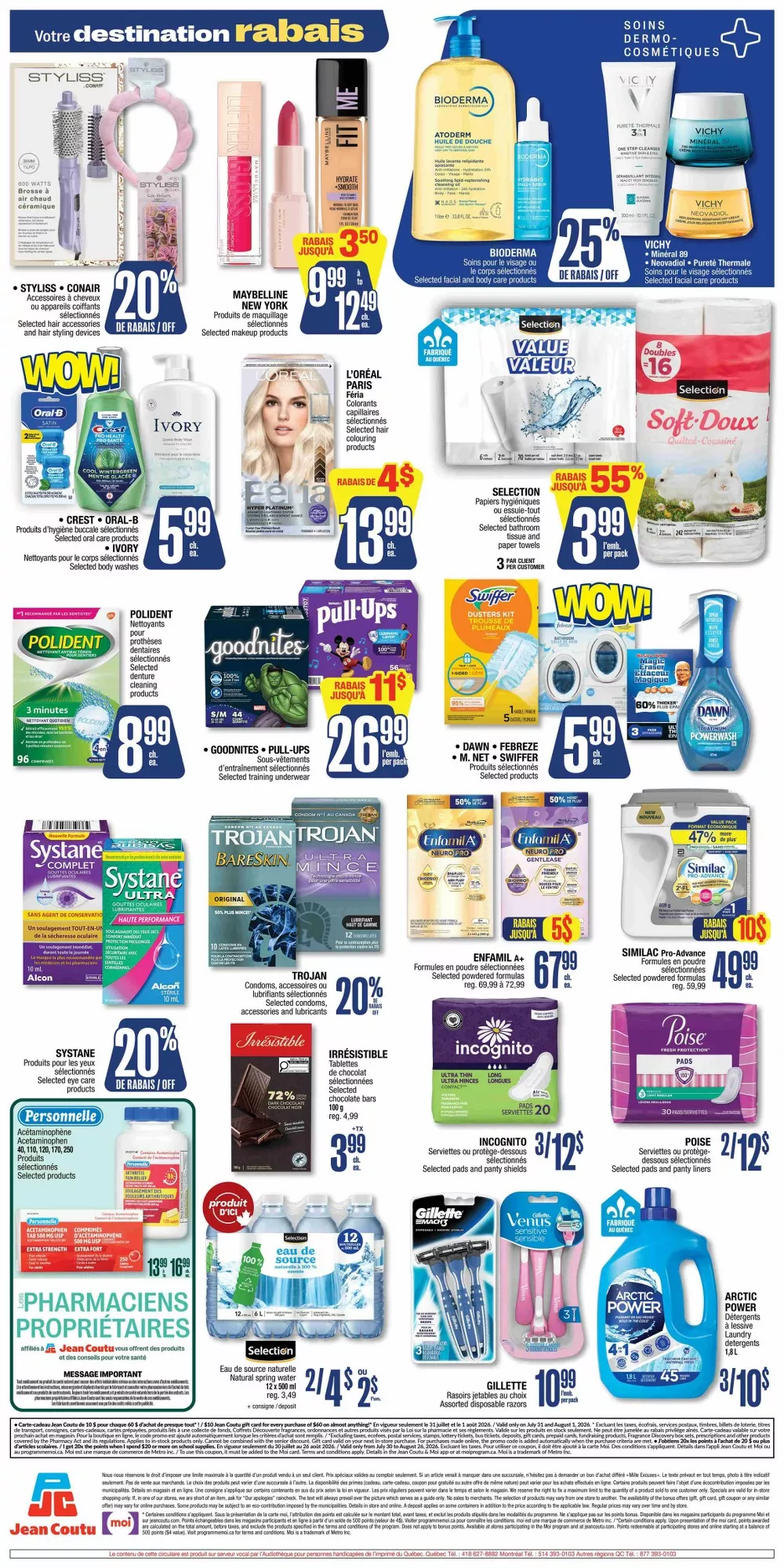 jean coutu flyer july 30 august 5 2 63265337