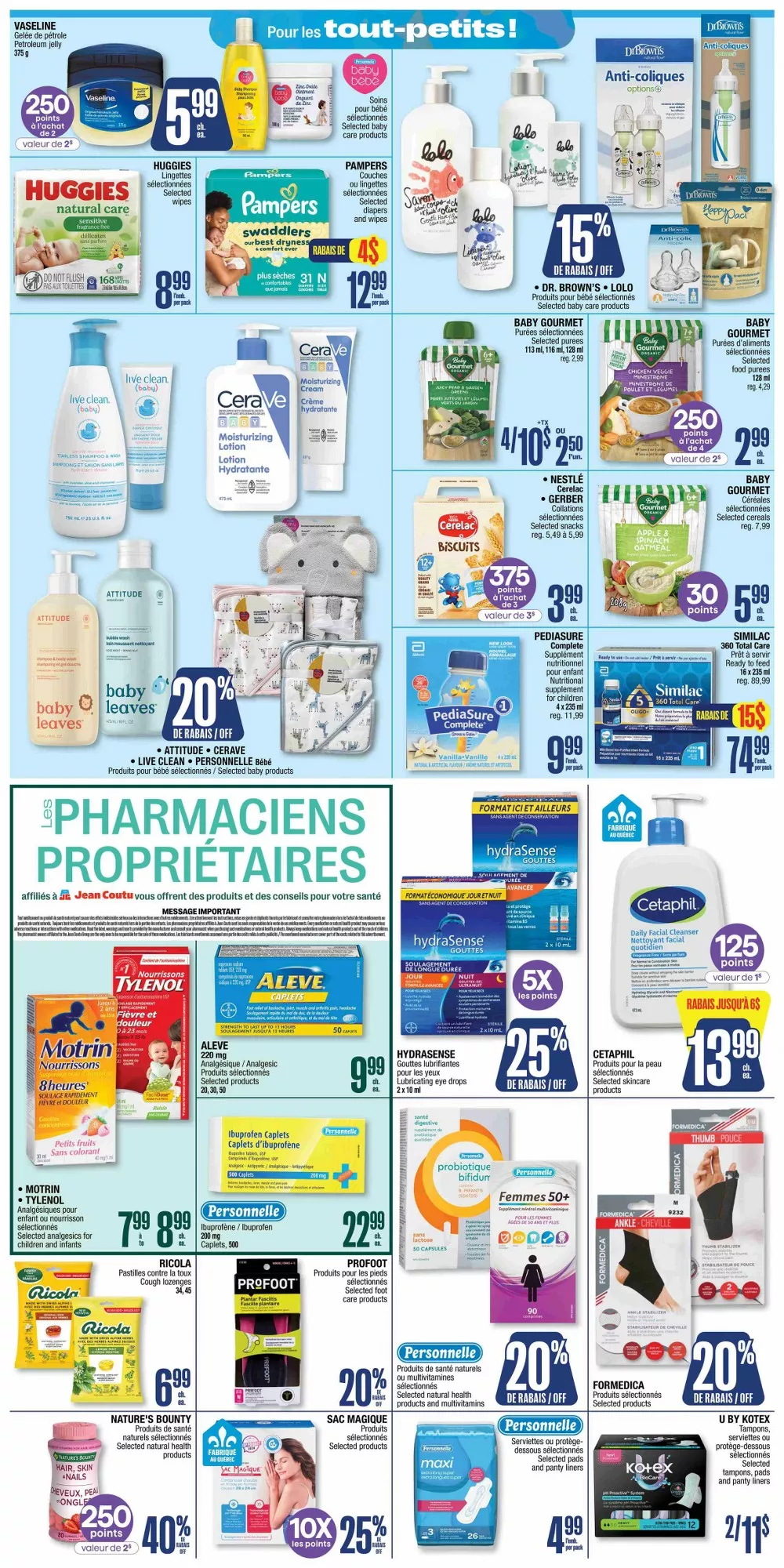 jean coutu flyer july 30 august 5 5 33377895