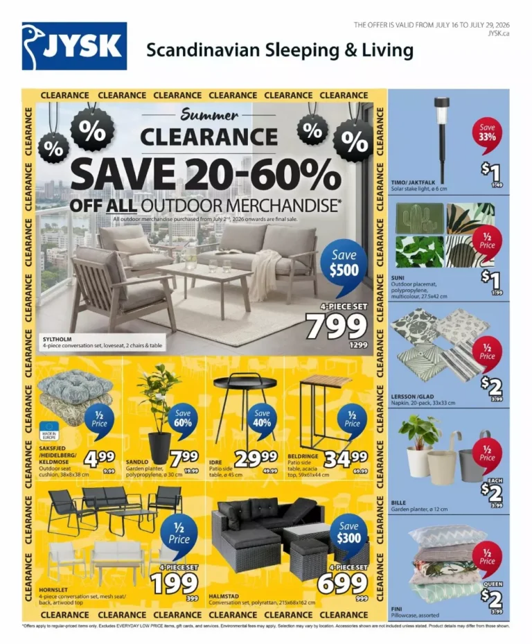 jysk flyer week-29