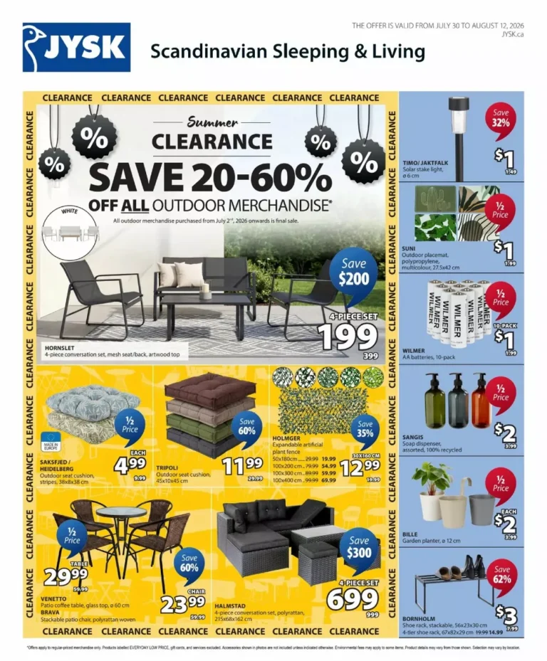 jysk flyer week-31, jysk upcoming flyer