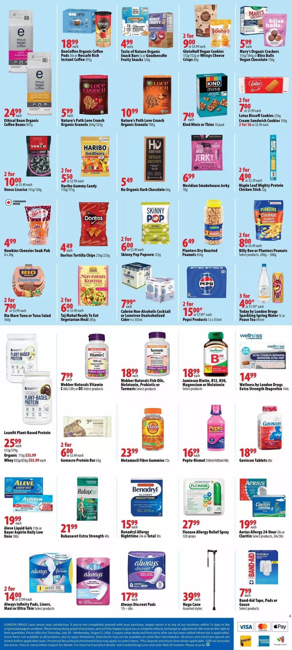 london drugs flyer july 31 august 5 4