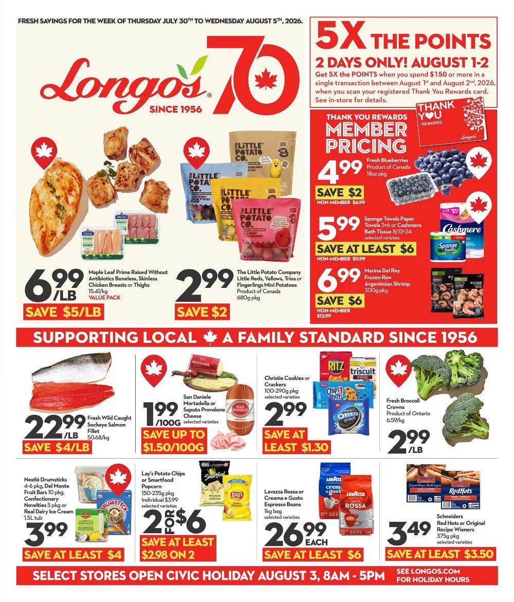 Longo's Flyer July 30 - August 5, 2026 1 longo's flyer week-31