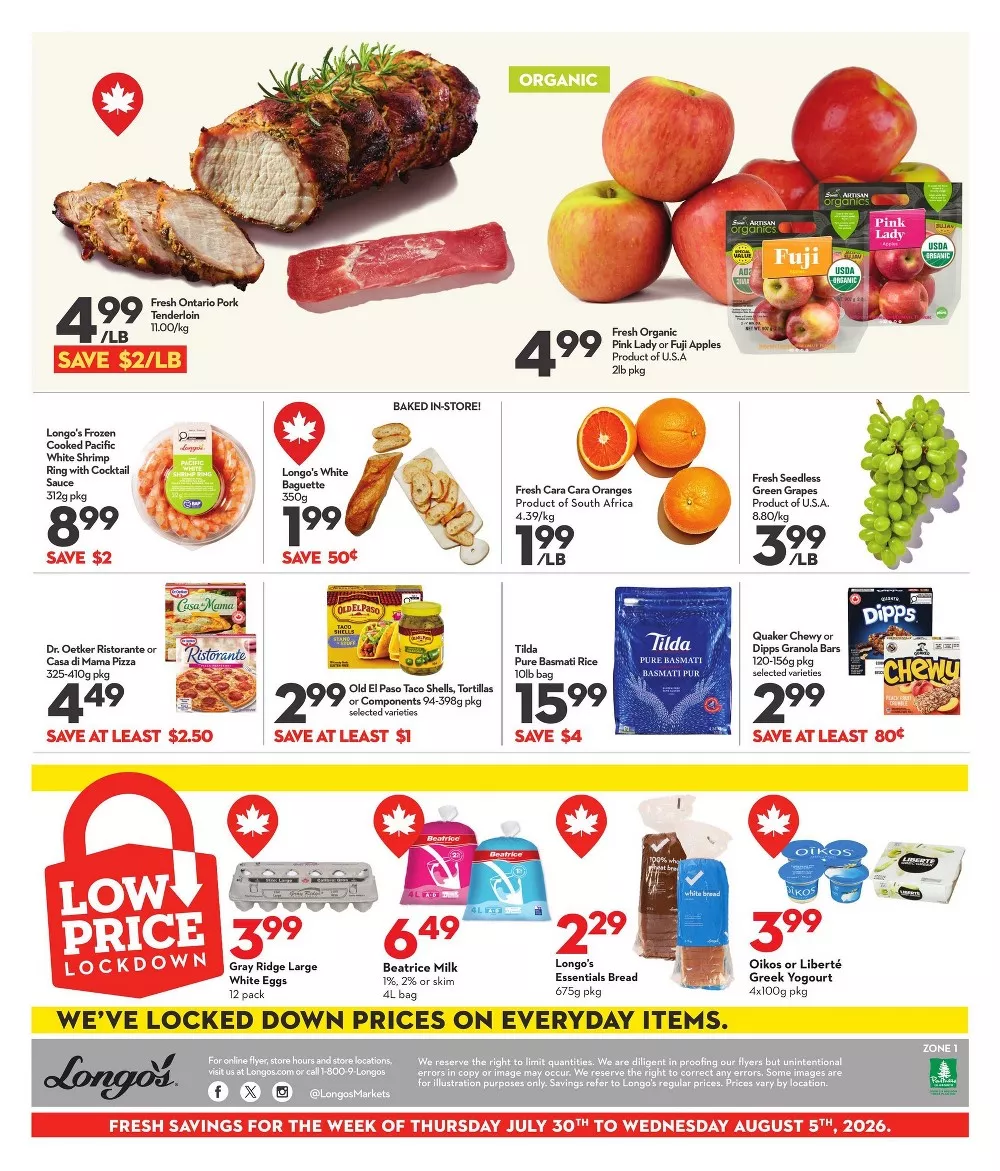 Longo's Flyer July 30 - August 5, 2026 2 longos flyer july 30 august 5 4