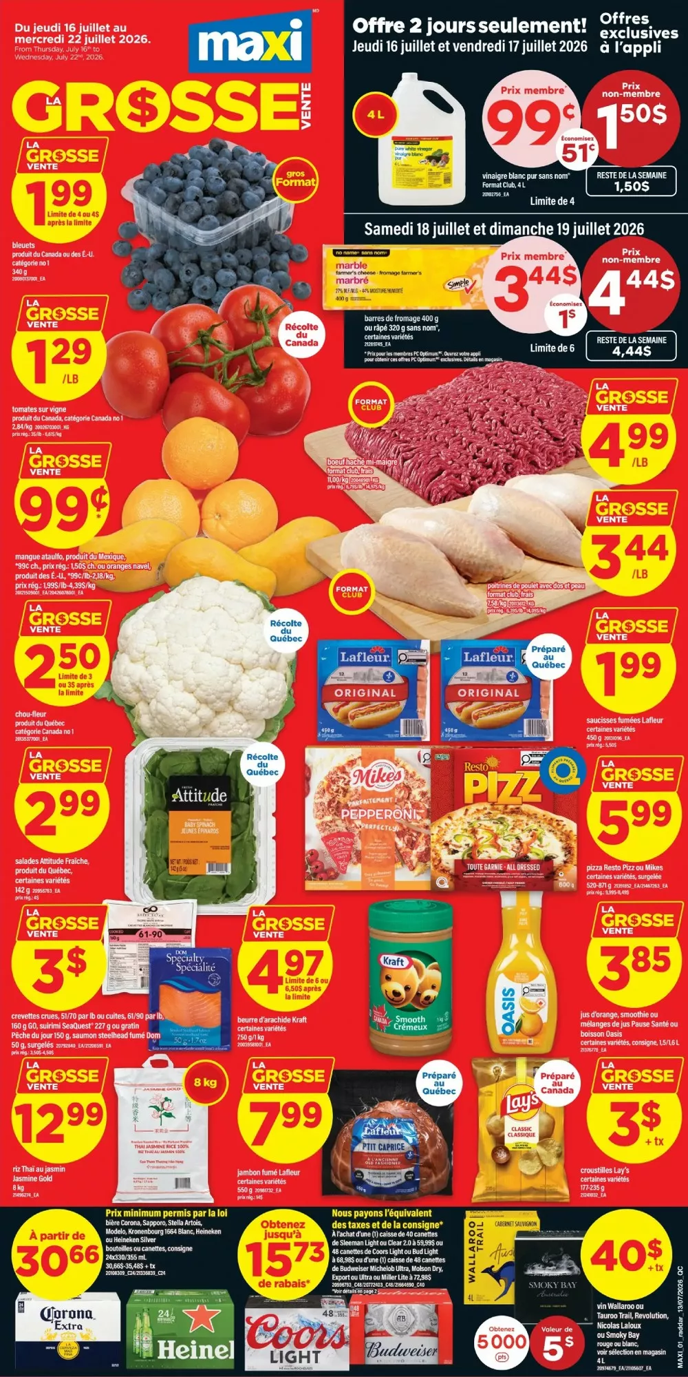 maxi flyer week-29, maxi circulaire semaine-29