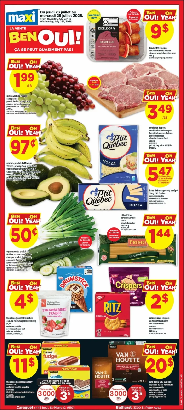 maxi flyer week-30, maxi circulaire semaine-30