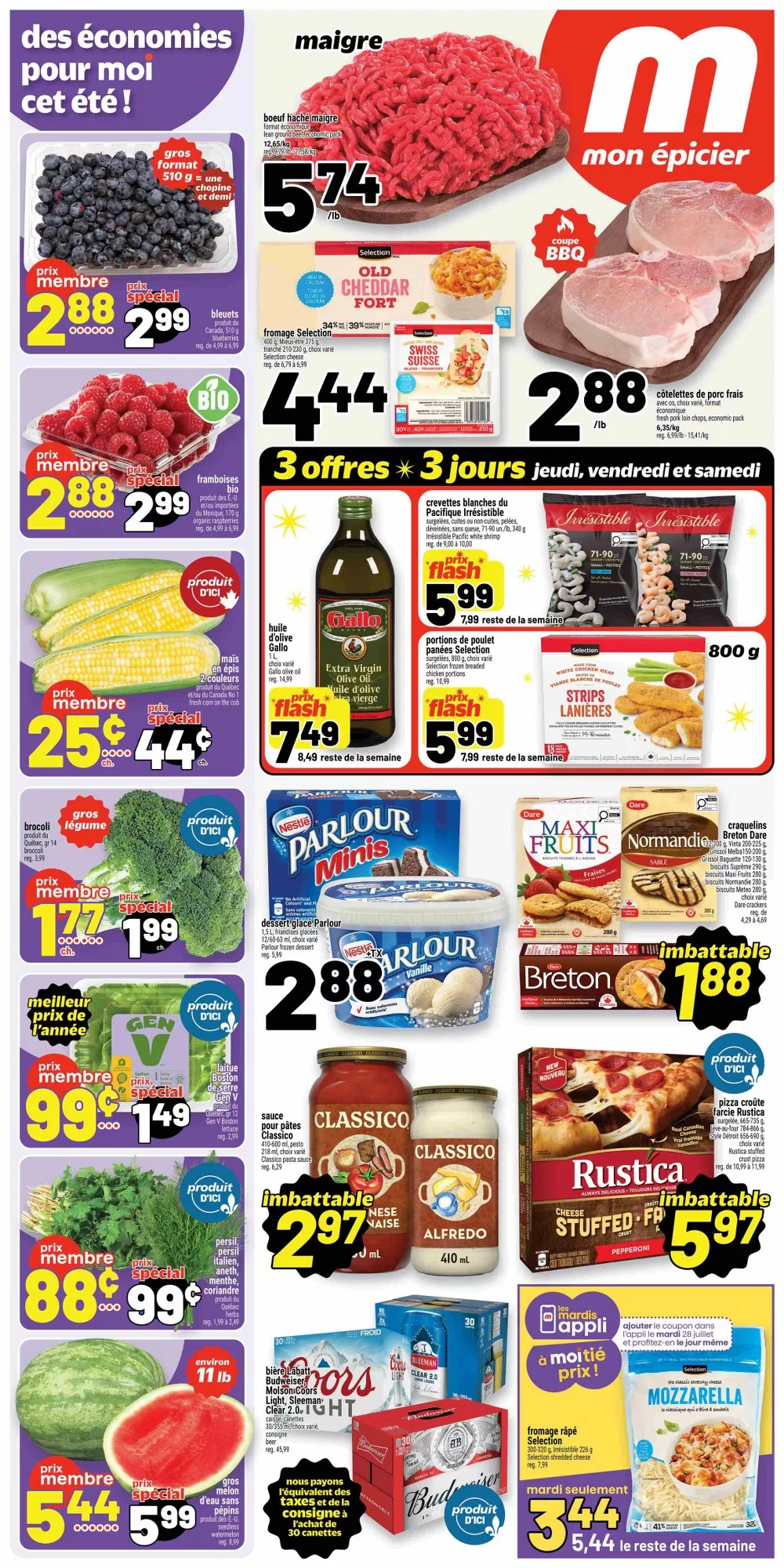 Metro Flyer Canada (ON-QC) July 23 - July 29, 2026 1 metro flyer qc week-30, metro circulaire semaine-30