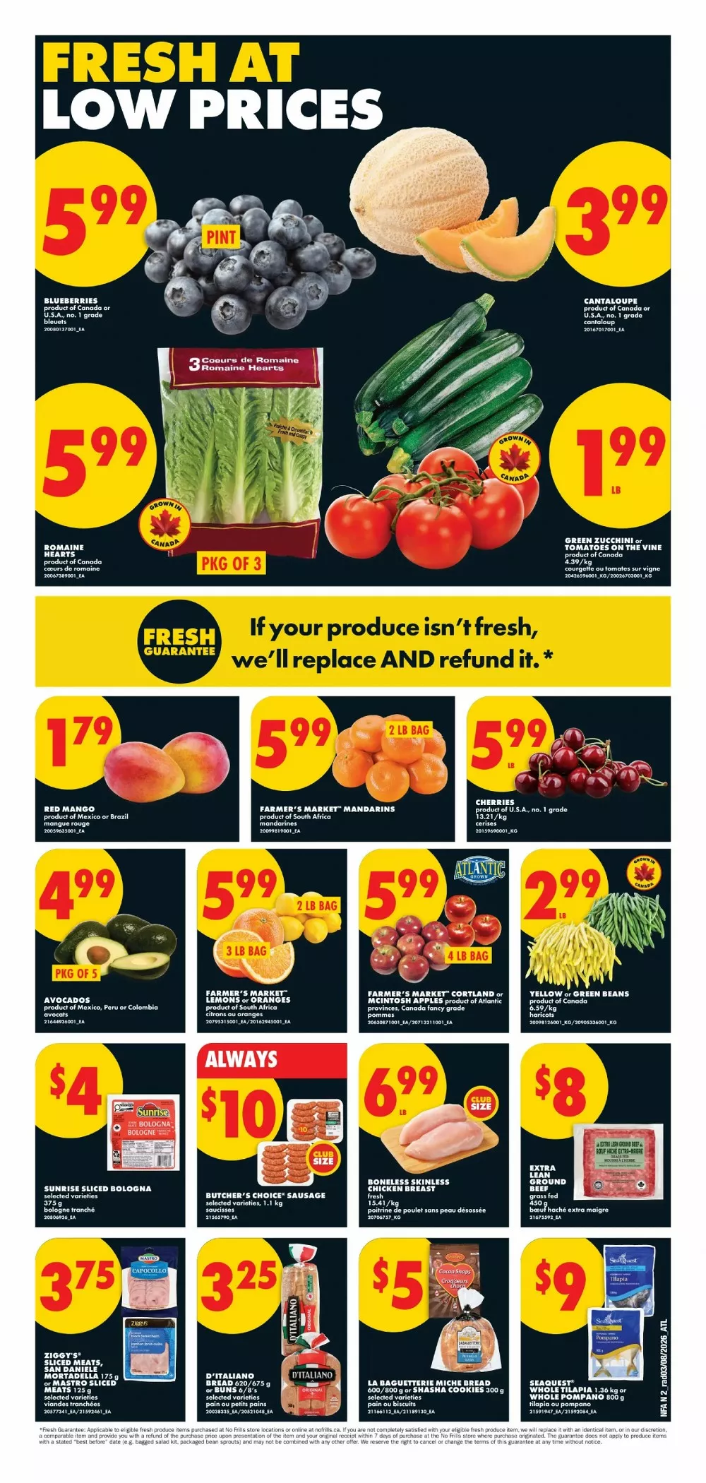 No Frills Flyer (ATLANTIC) August 6 - August 12, 2026 2 no frills flyer atlantic august 6 12 2