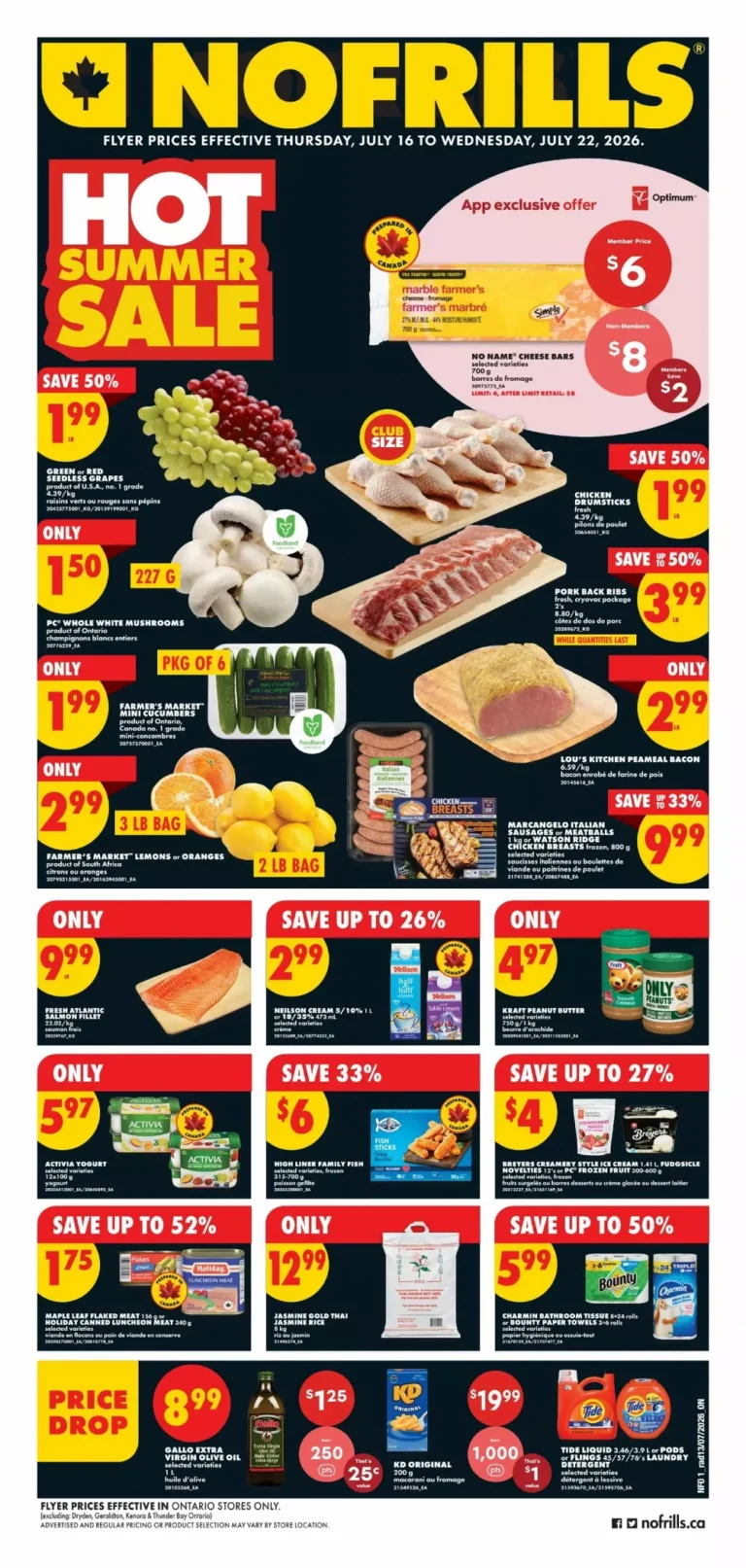 no frills flyer on week-29