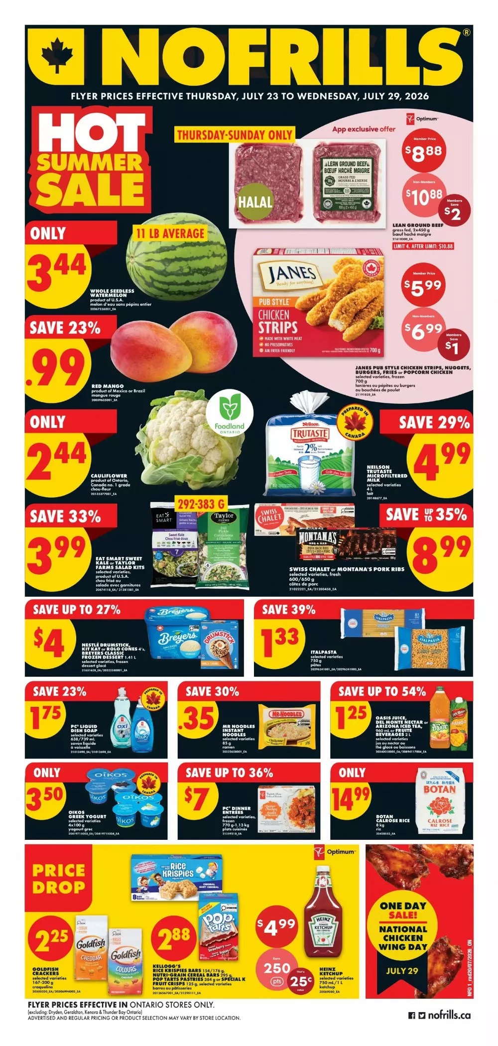 no frills flyer on week-30
