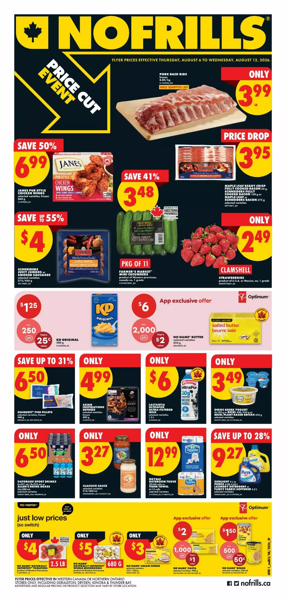 no frills flyer west week-32