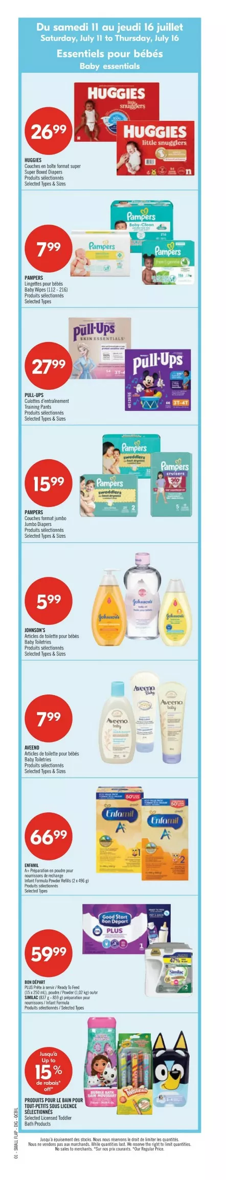 pharmaprix flyer july 11 16 4 28472937