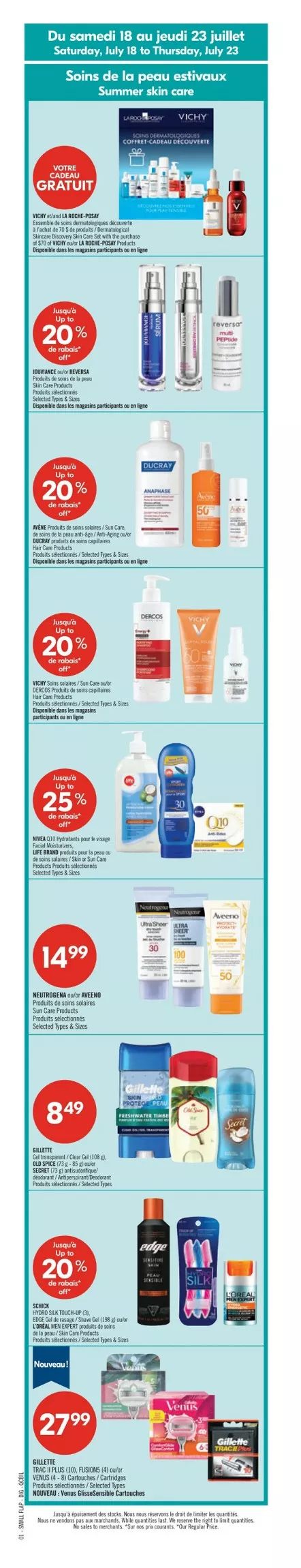 Pharmaprix Flyer New 18 July - 23 July, 2026 2 pharmaprix flyer july 18 23 4