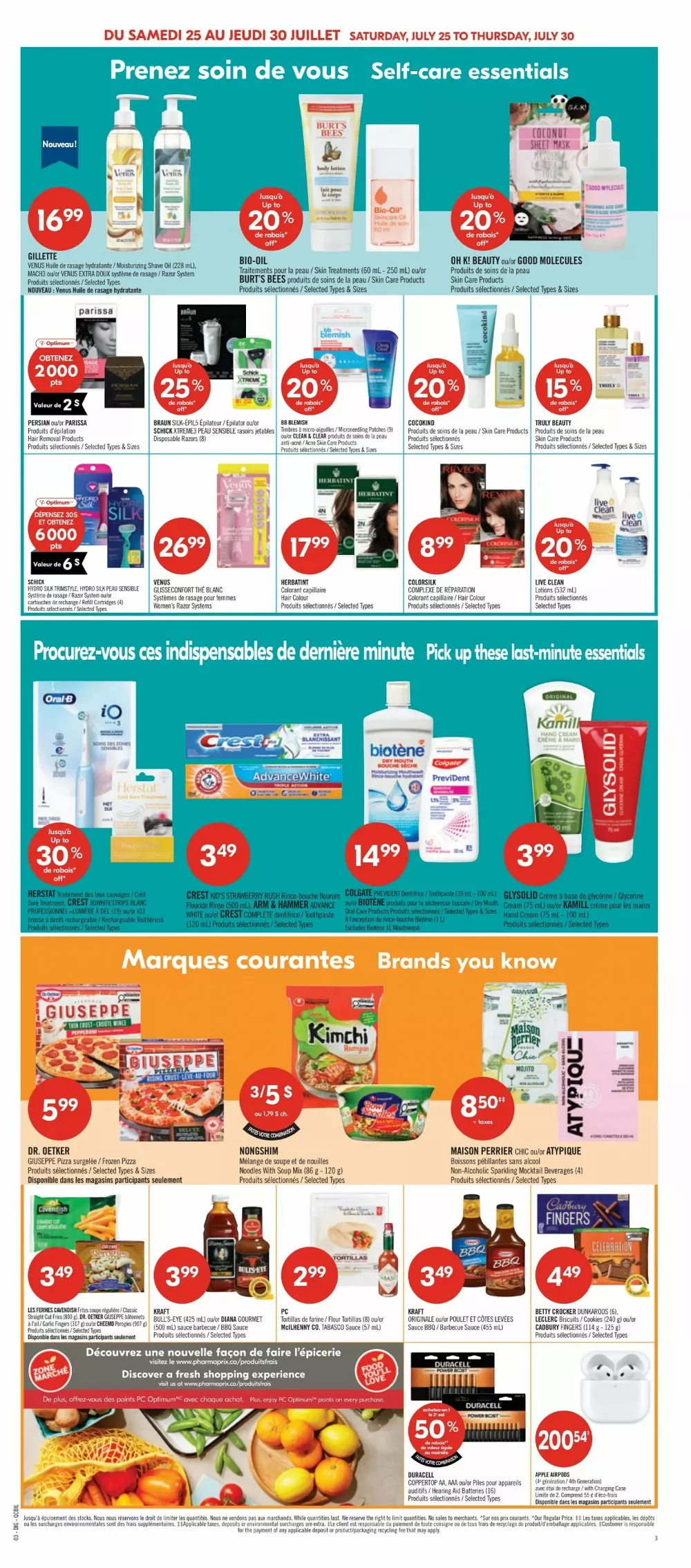 pharmaprix flyer week 30 19 91147732
