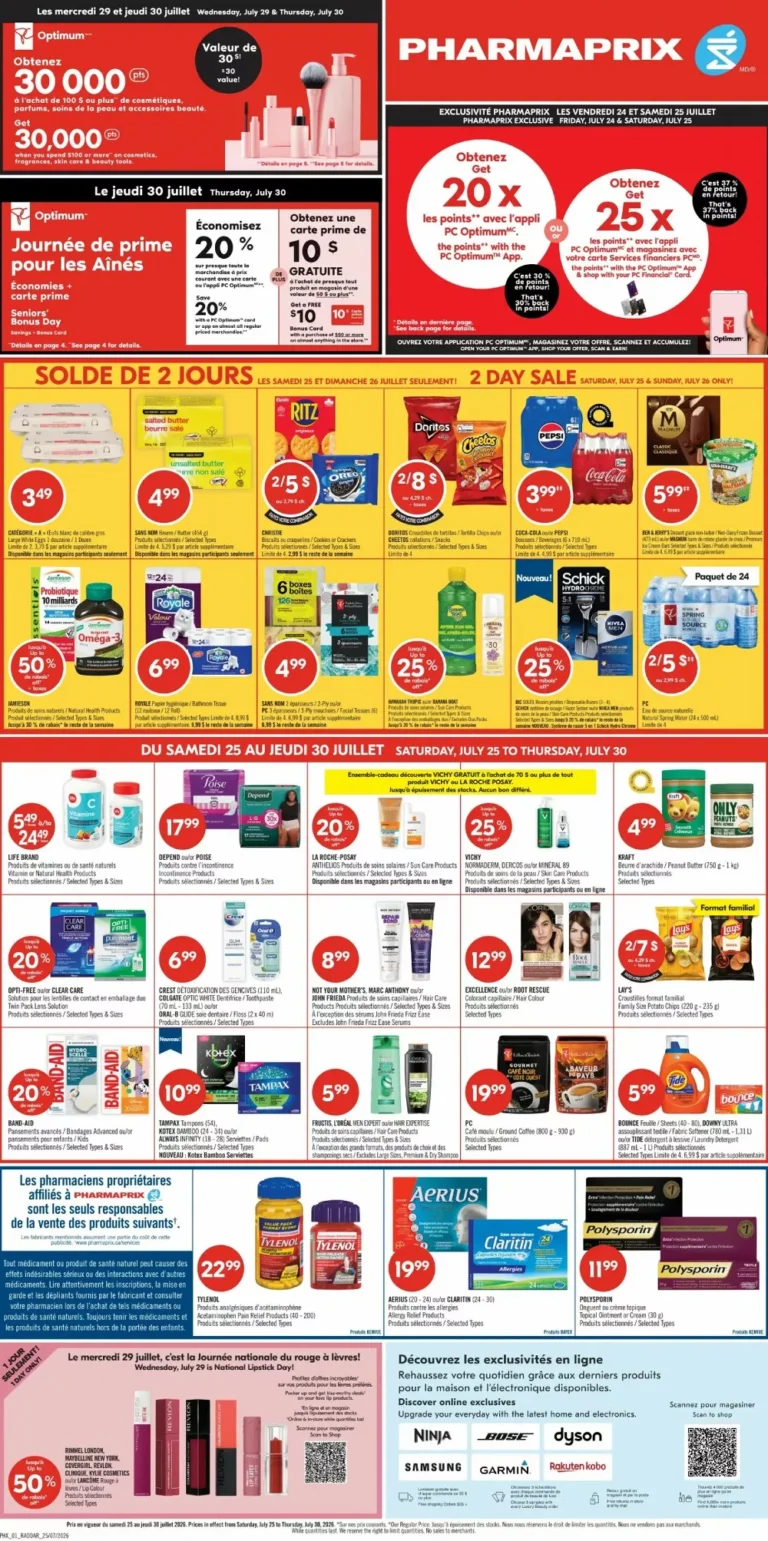 pharmaprix flyer week-30