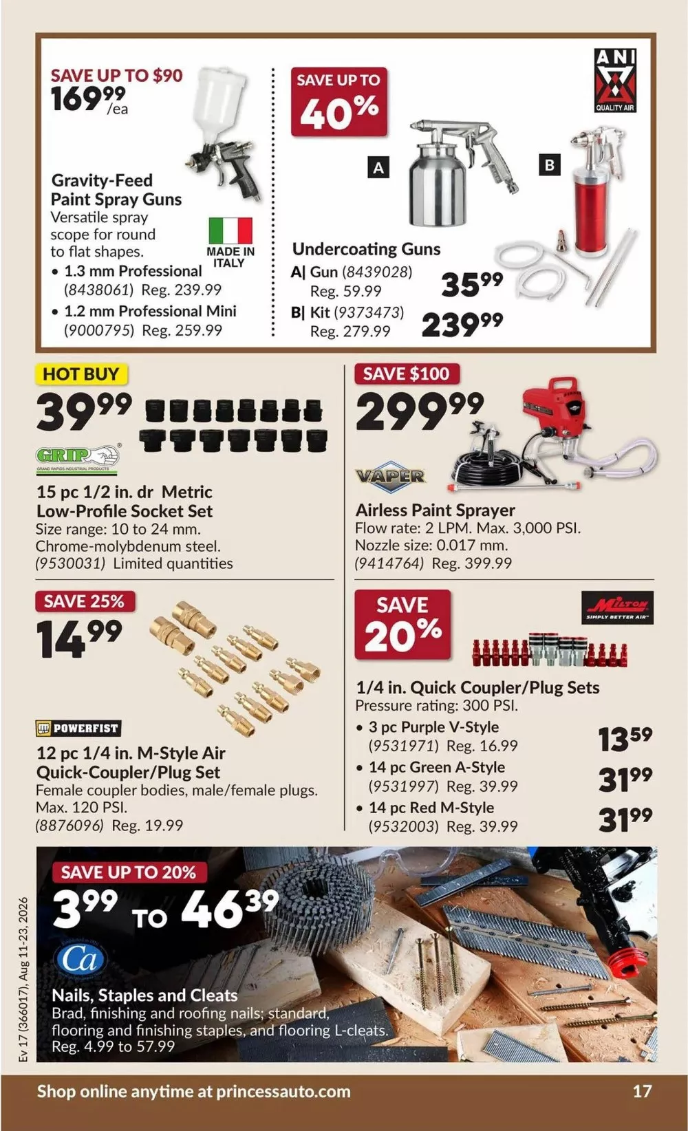 princess auto flyer august 11 23 22