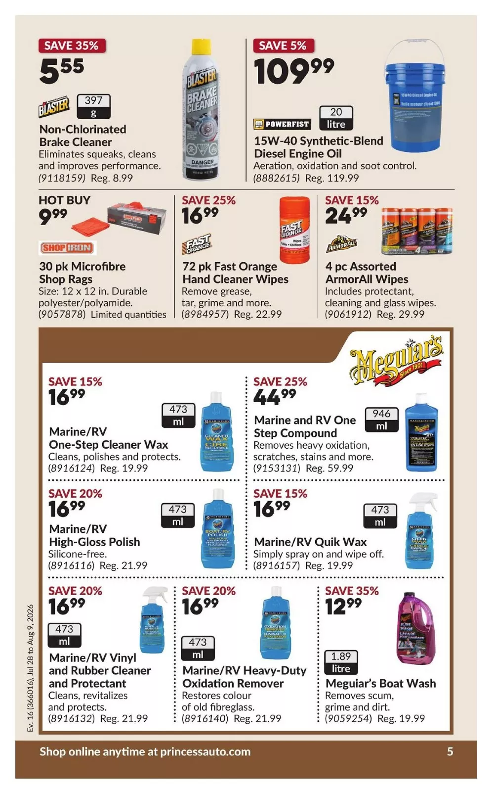 Princess Auto Flyer 28 July to 9 August, 2026 6 princess auto flyer july 28 august 9 6