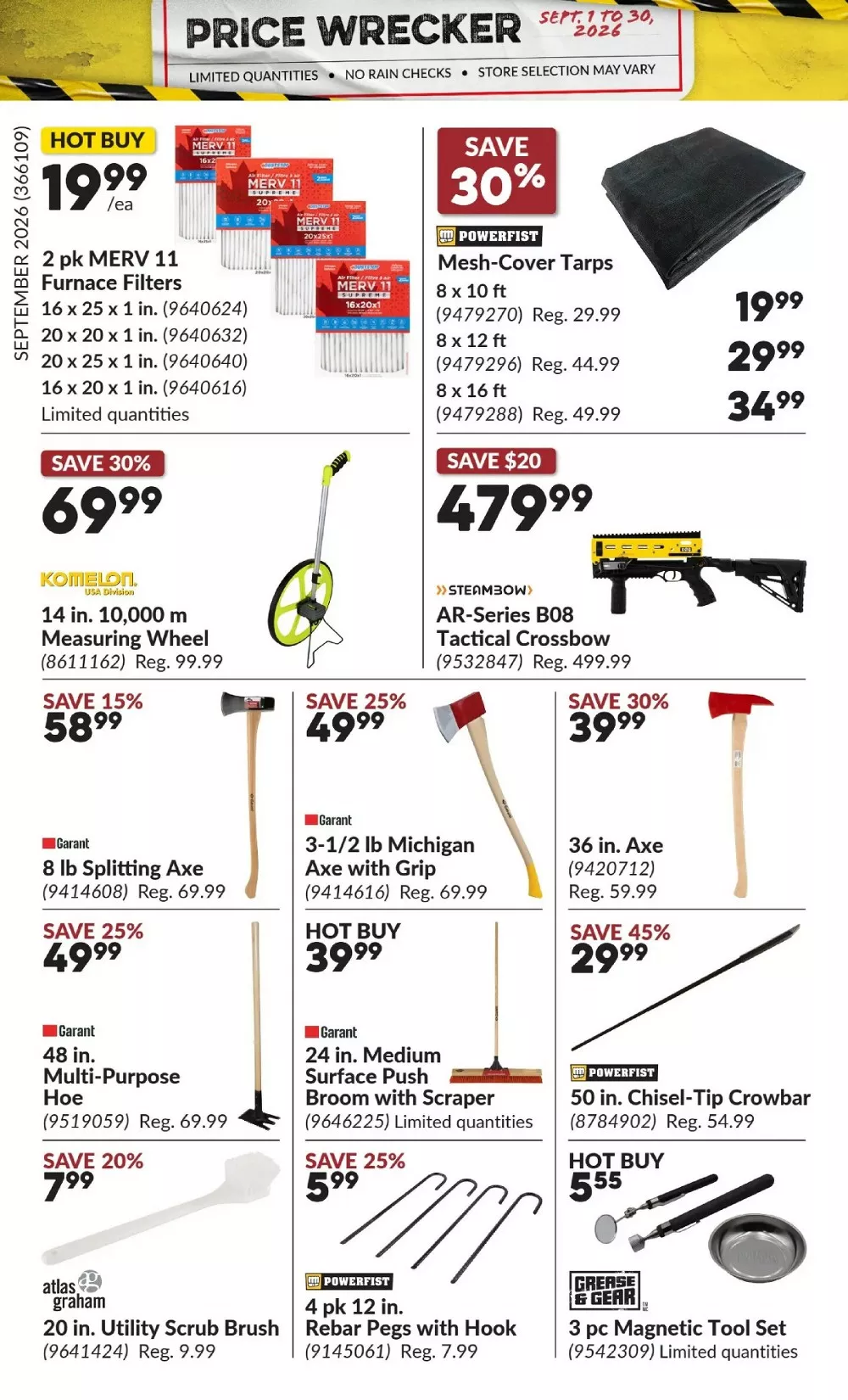 princess auto flyer september 2026 3 2