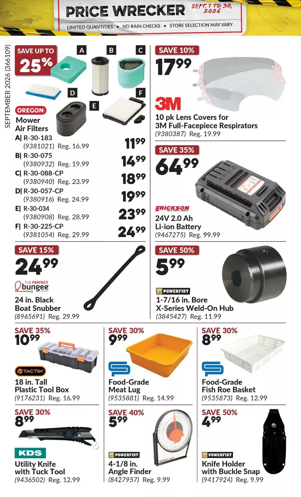 princess auto flyer september 2026 6 1