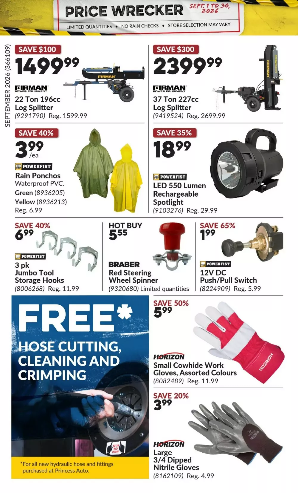 princess auto flyer september 2026 7 1