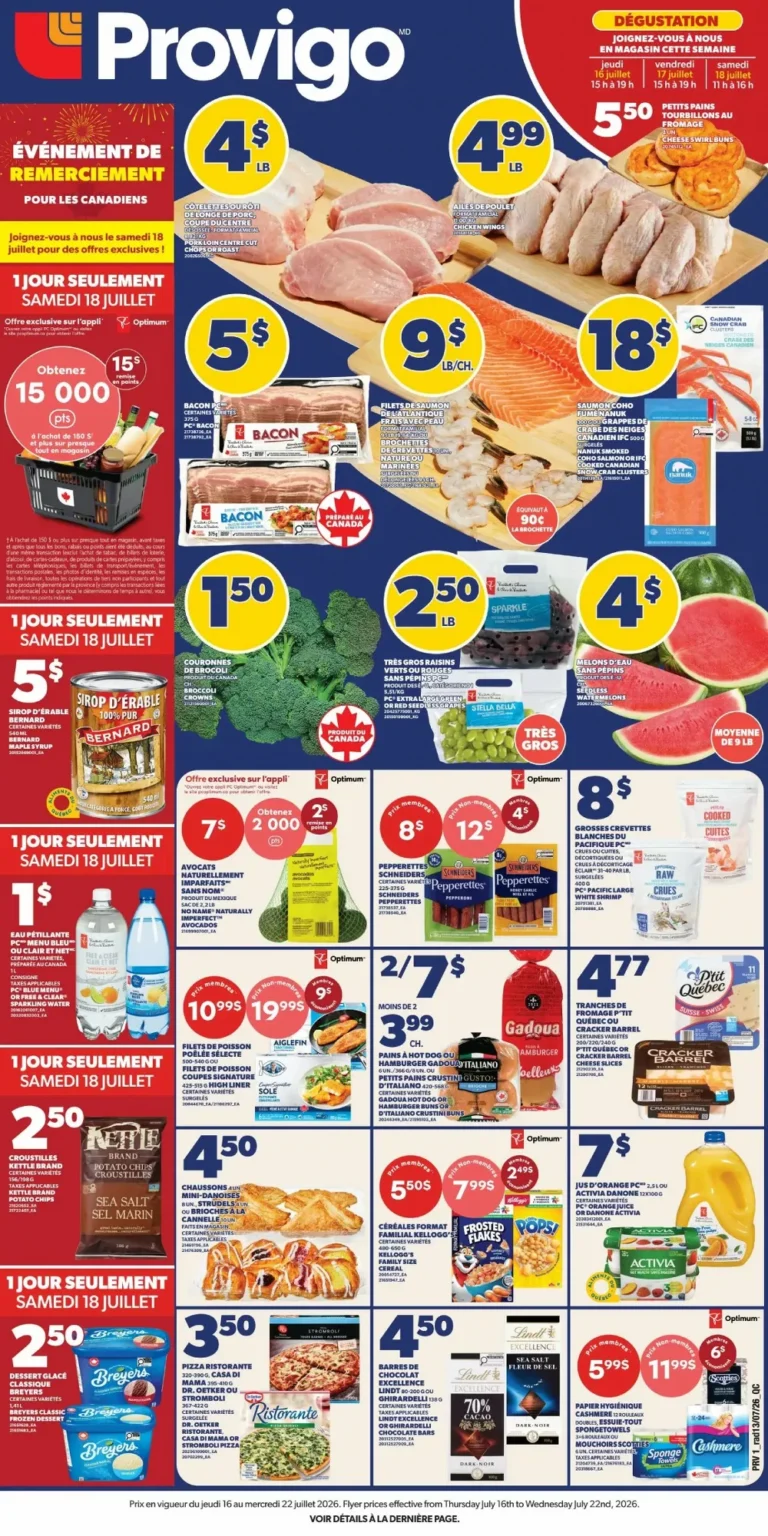 provigo flyer week-29, provigo flyer semaine-29