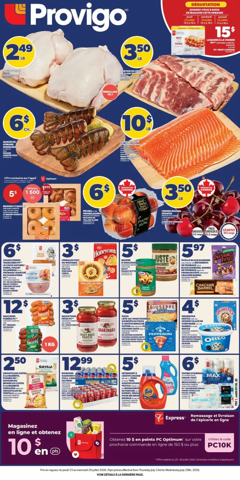 provigo flyer week-30, provigo circulaire semaine-30