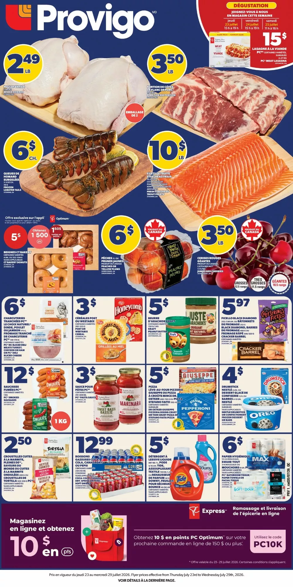 provigo flyer week-30, provigo circulaire semaine-30