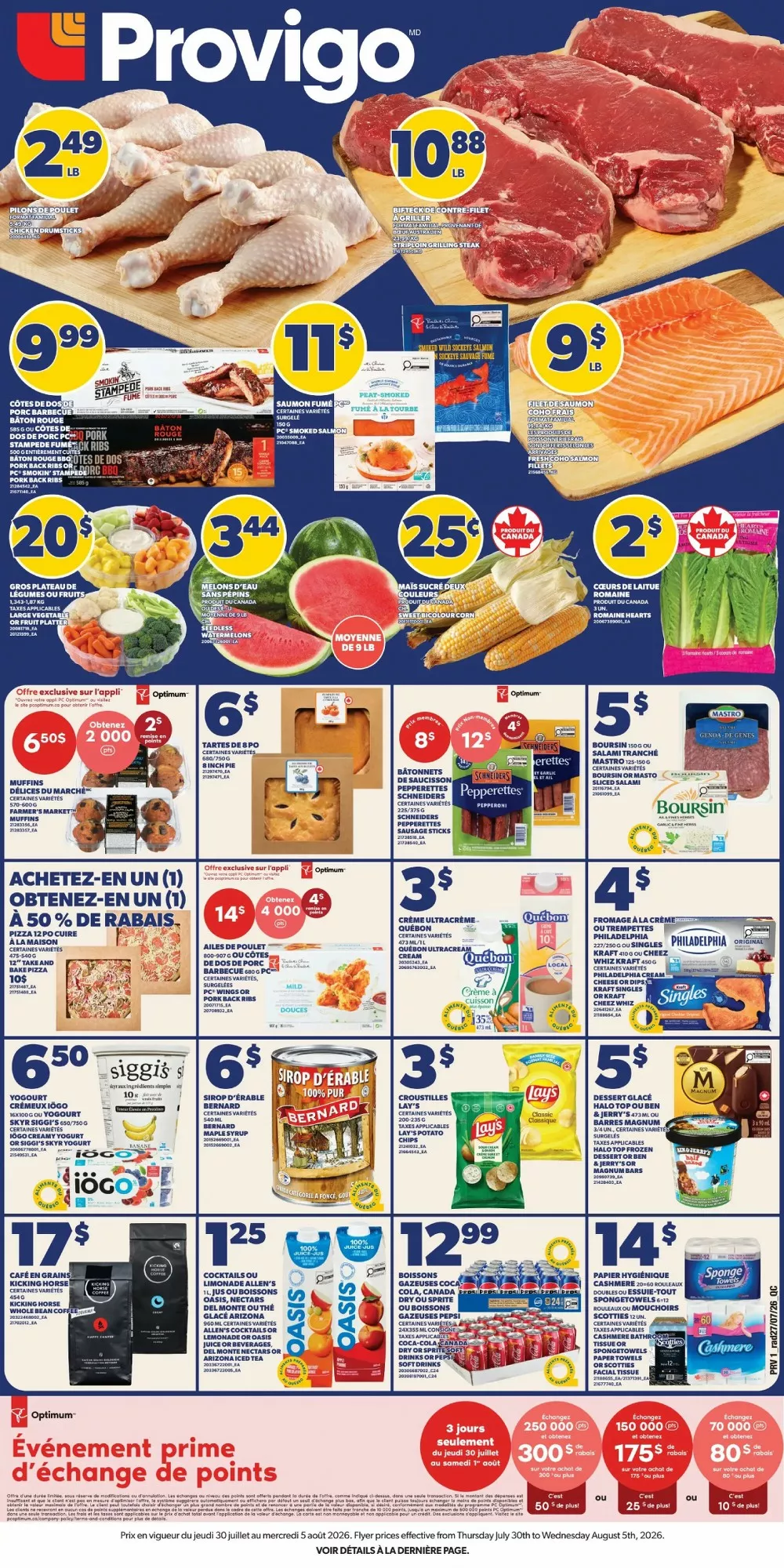provigo flyer week-31, provigo circulaire semaine-31