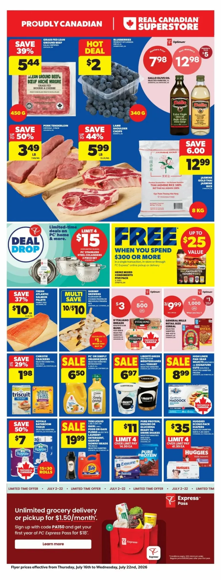 real canadian superstore flyer on week-29
