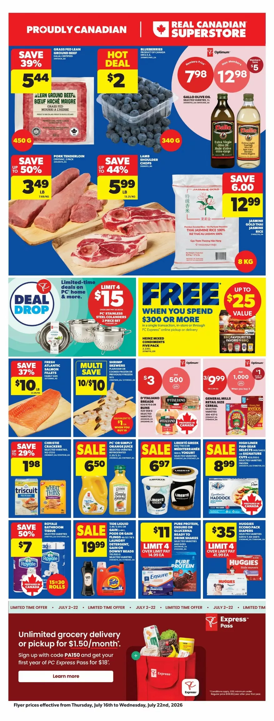 Real Canadian Superstore Flyer (ON) 23 July - 29 July, 2026 (New) 1 real canadian superstore flyer on week-29
