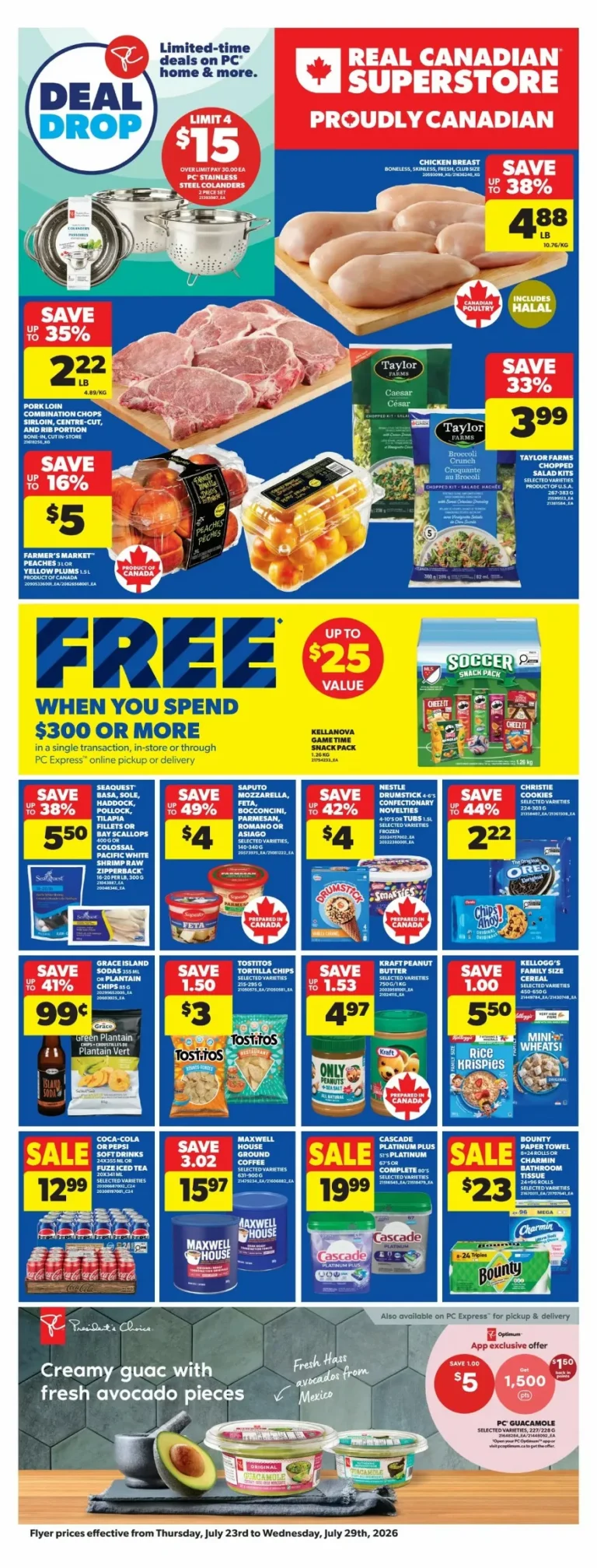 real canadian superstore flyer on week-30