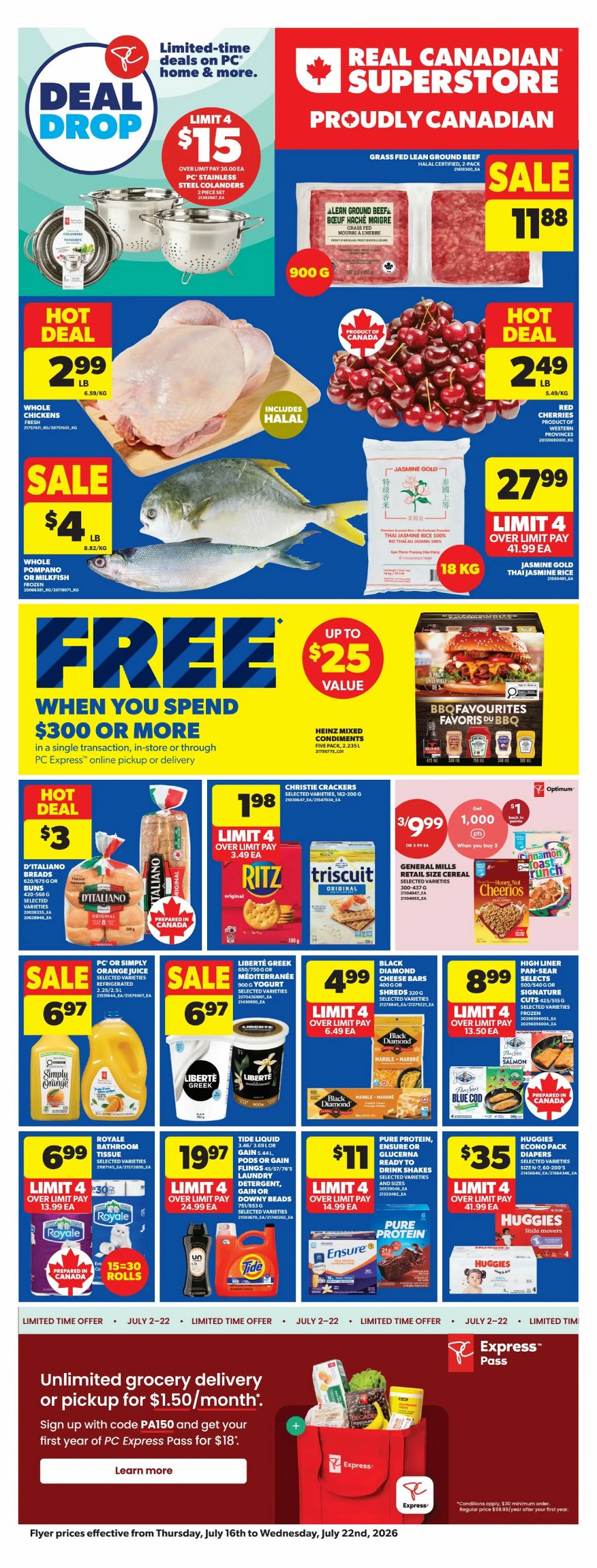 Real Canadian Superstore Flyer (WEST) 23 July - 29 July, 2026 1 real canadian superstore flyer west week-29
