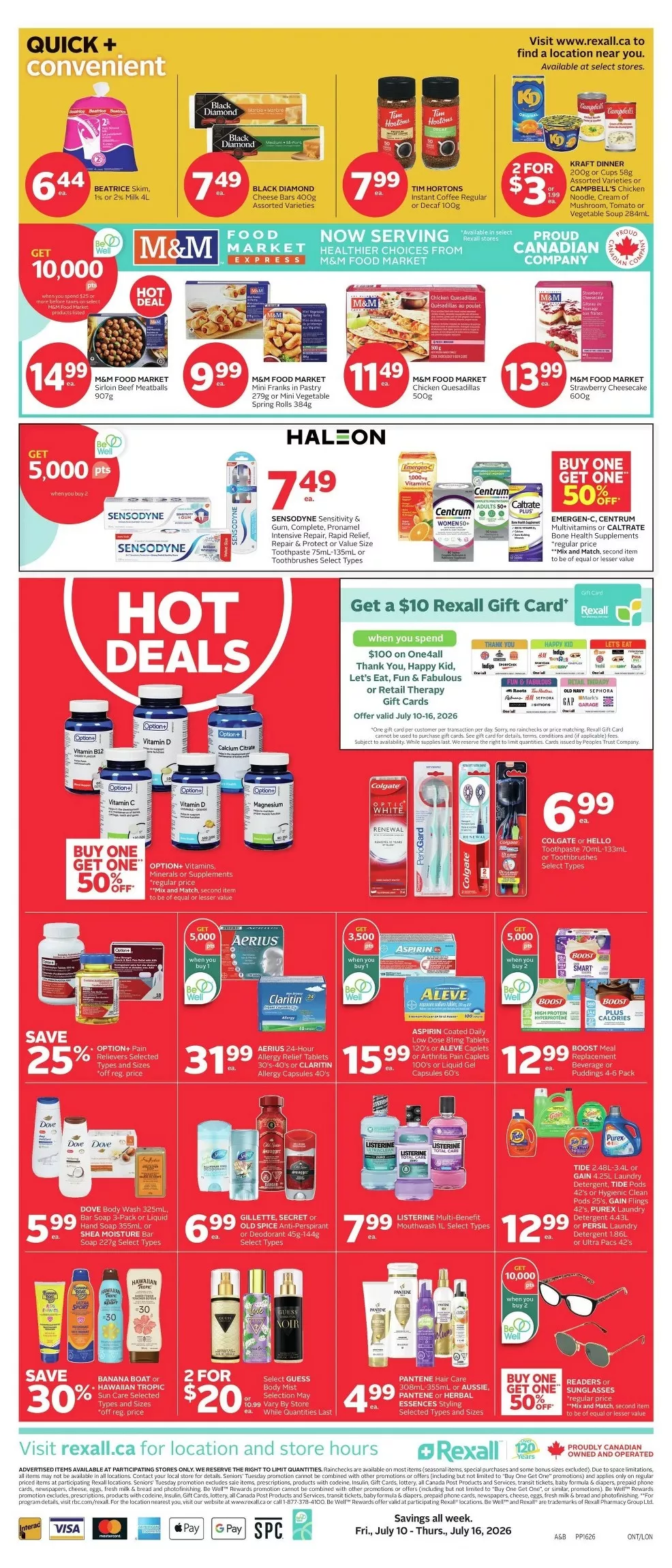 Rexall Flyer Canada 17 July - 23 July, 2026 2 rexall flyer july 10 16 2