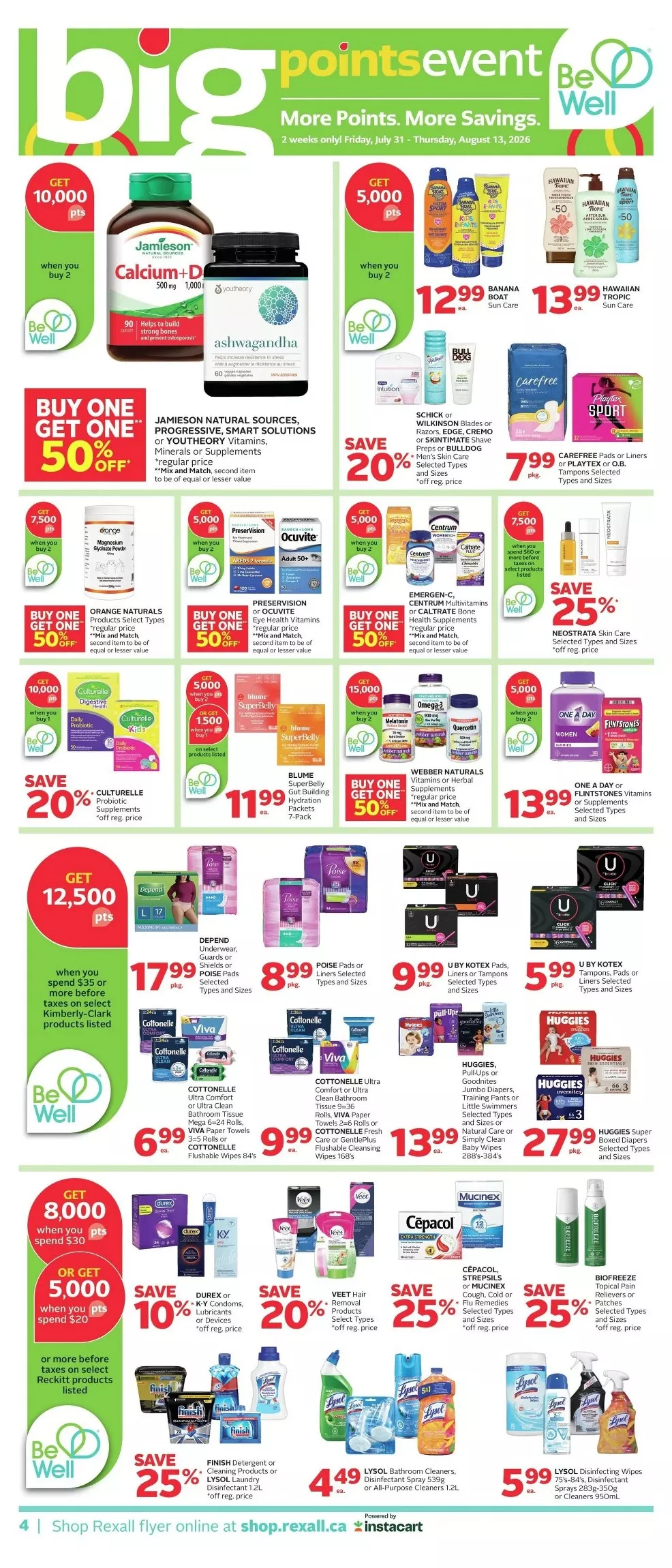rexall flyer july 31 august 6 10
