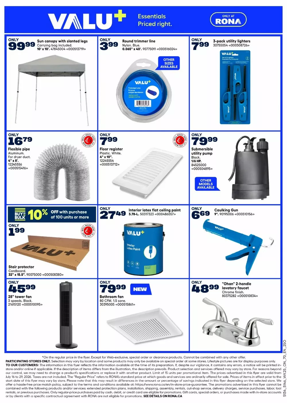 rona flyer july 16 22 6