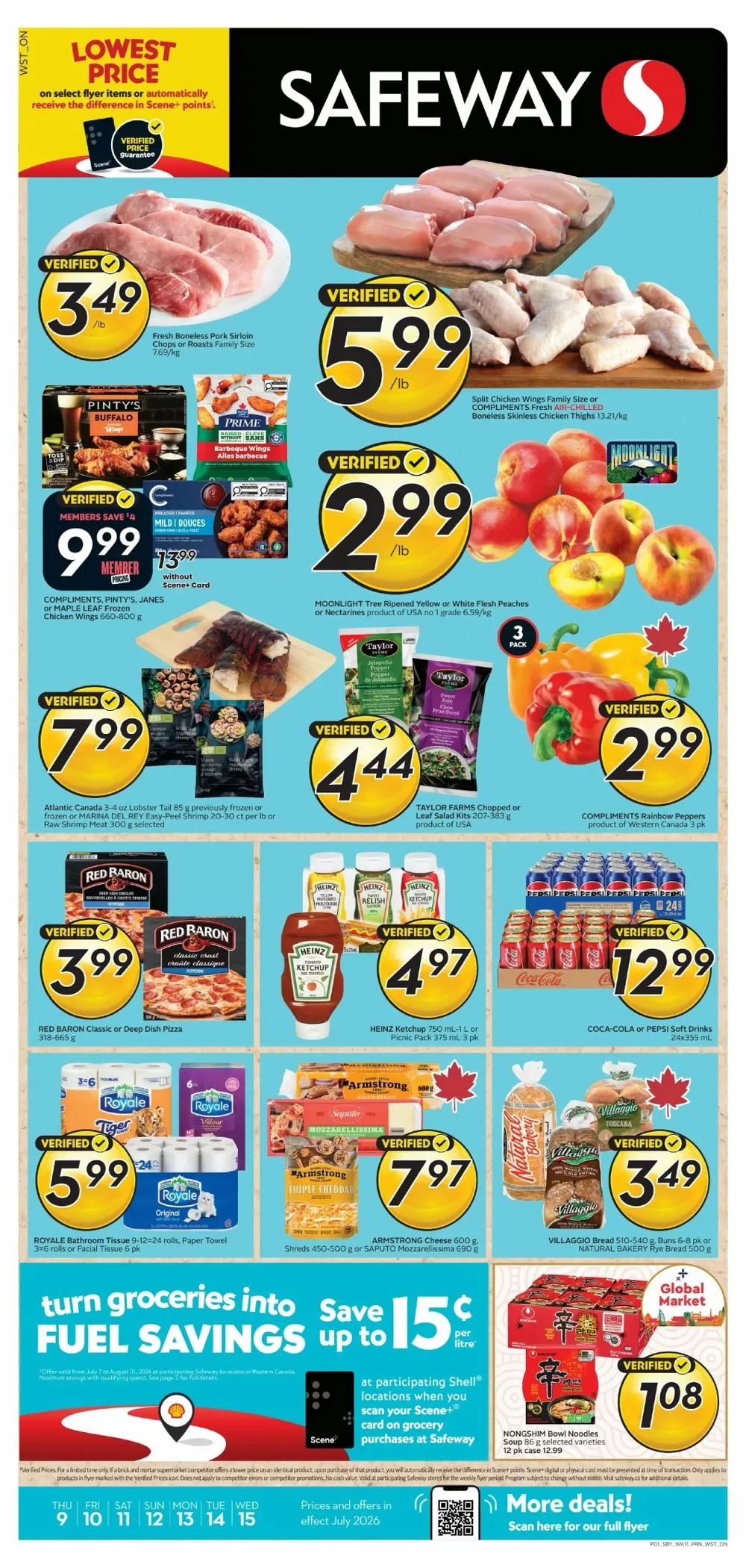 Safeway Flyer Canada (BC) July 9 - July 15, 2026 1 safeway flyer bc week-28