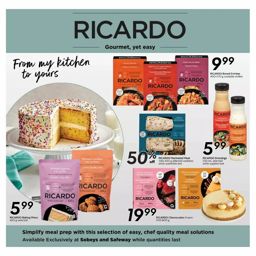 safeway sobeys flyer west august 6 12 16