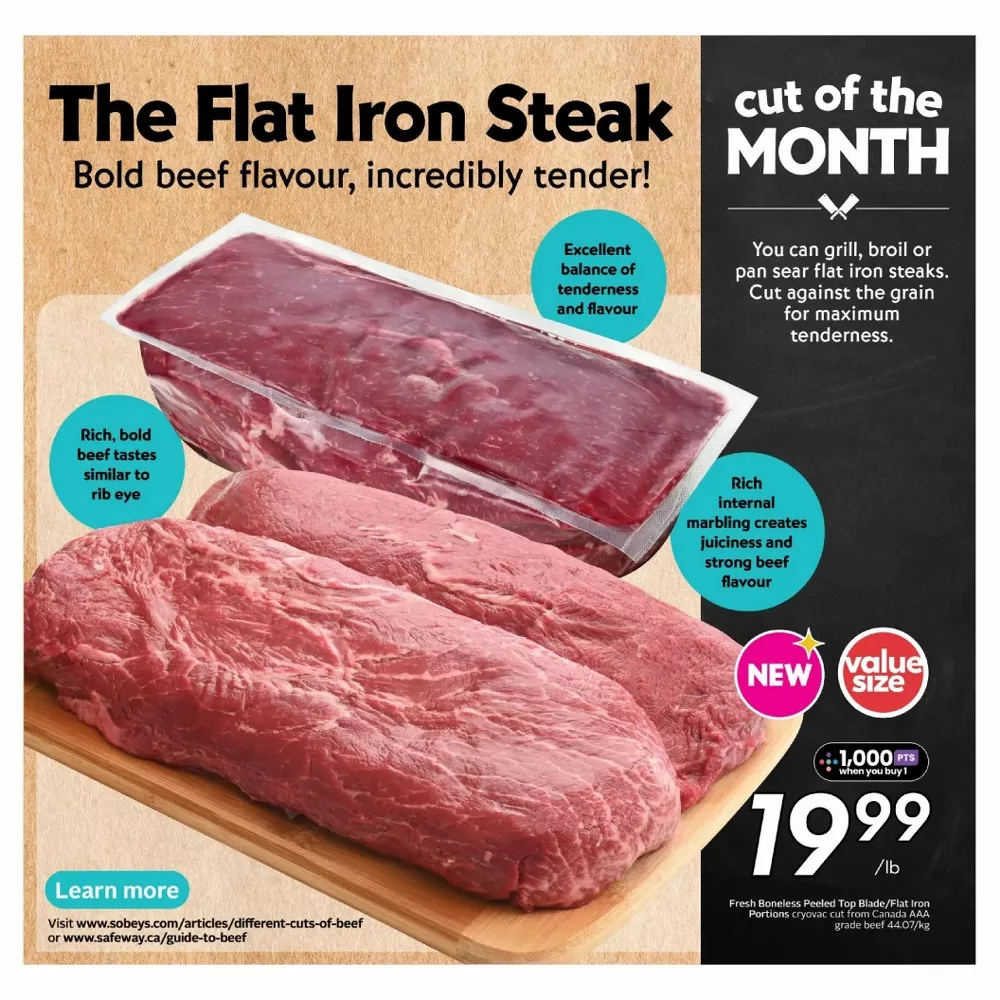 safeway sobeys flyer west august 6 12 17