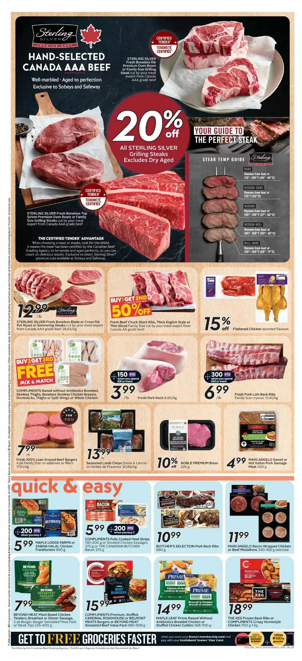 safeway sobeys flyer west august 6 12 6