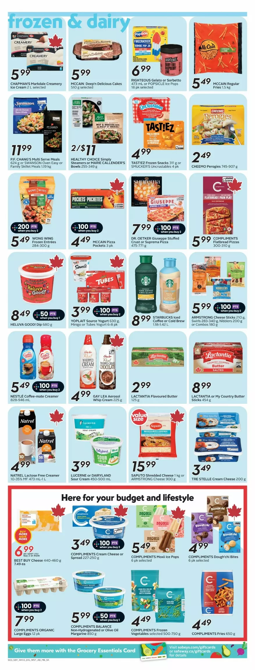 safeway sobeys flyer west july 16 22 11 92130710