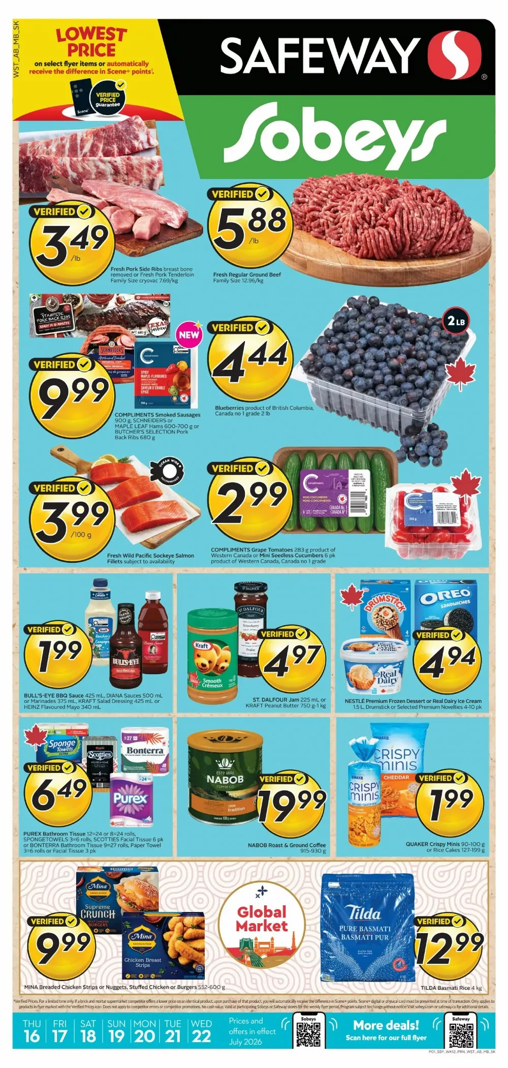 Sobeys Flyer (WEST) July 16 - July 22, 2026 1 safeway-sobeys flyer week-29
