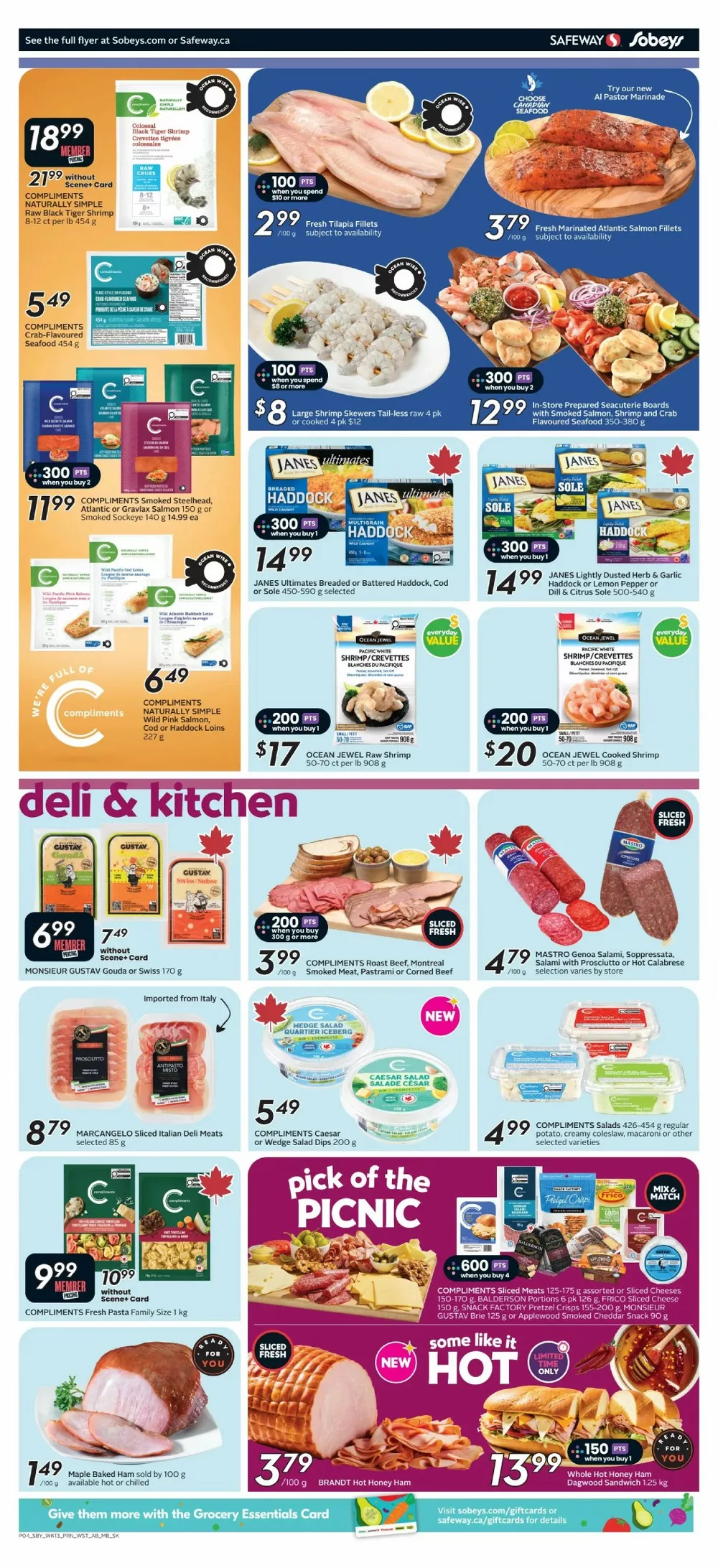 safeway sobeys flyer west july 23 29 7
