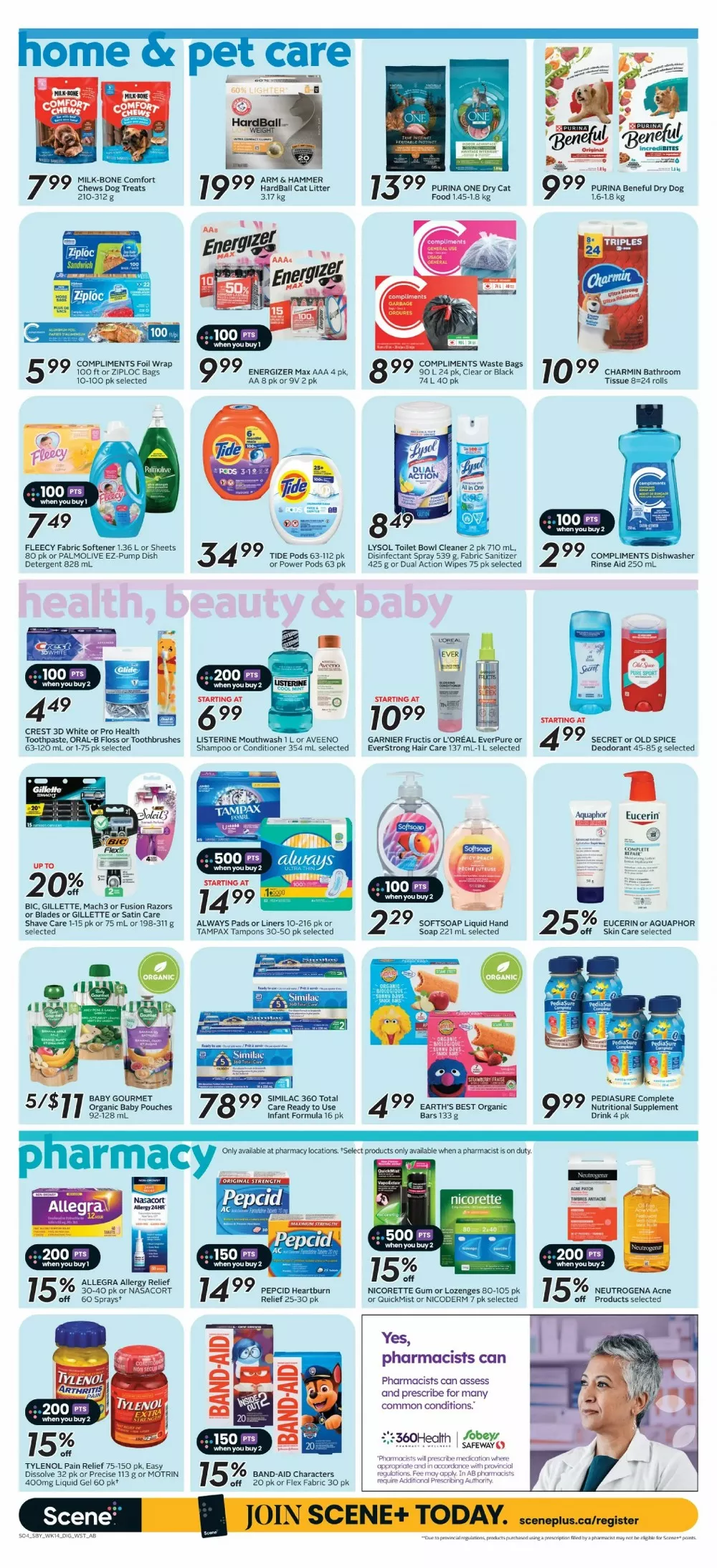 safeway sobeys flyer west july 30 august 5 11 87321557