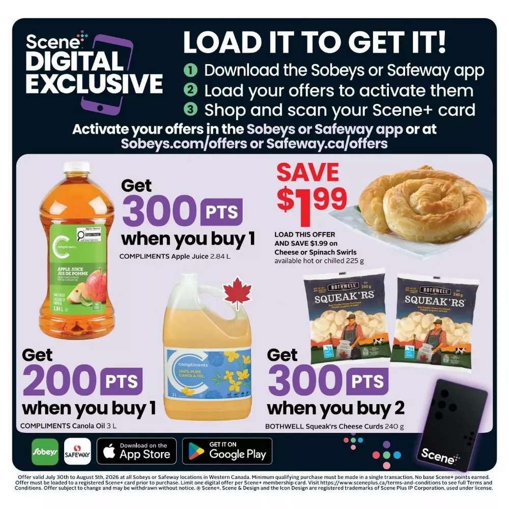 safeway sobeys flyer west july 30 august 5 12 51196713