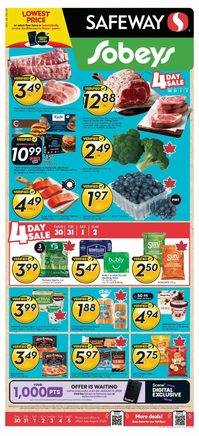 safeway sobeys flyer west week-31
