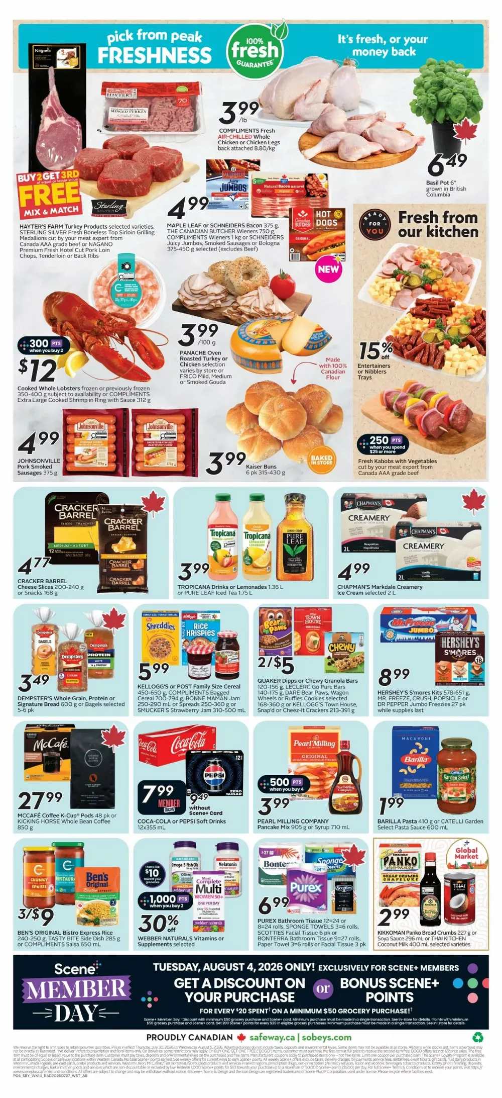 safeway sobeys flyer west july 30 august 5 3 13918553