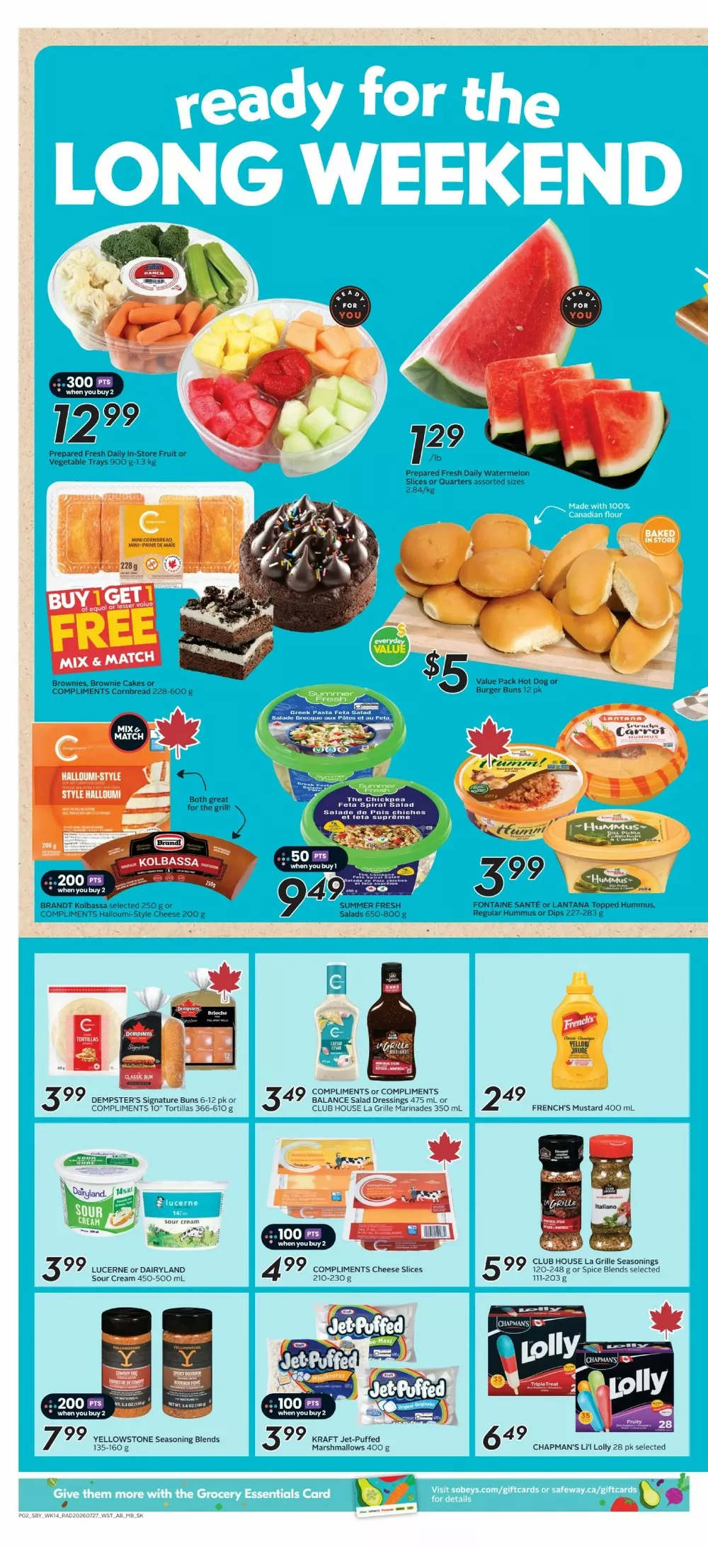 safeway sobeys flyer west july 30 august 5 4 60918336
