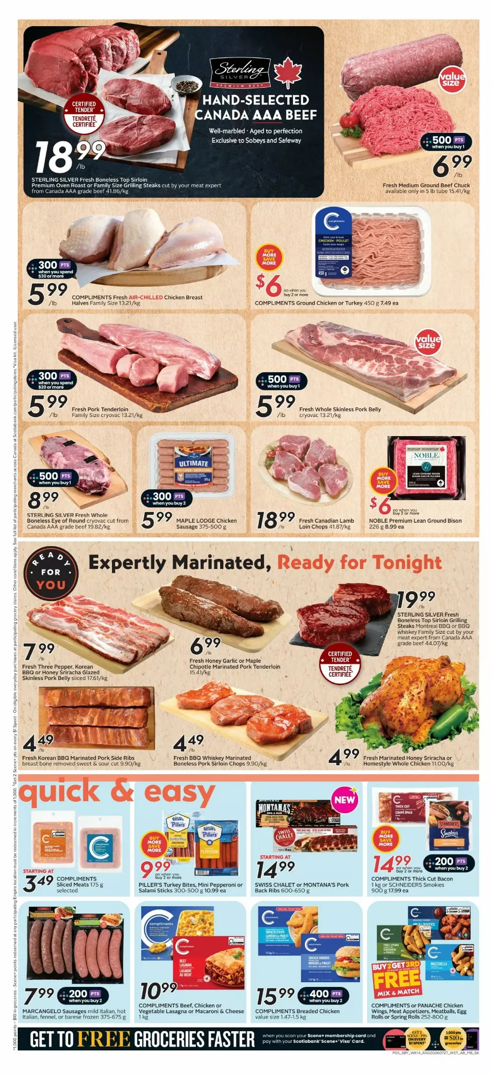 safeway sobeys flyer west july 30 august 5 7 27060472