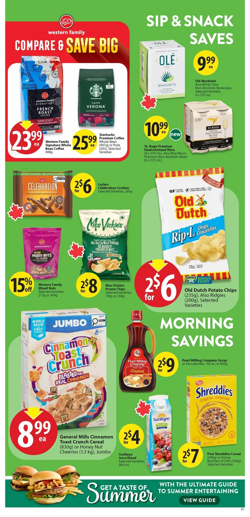 save on foods flyer july 30 august 5 15