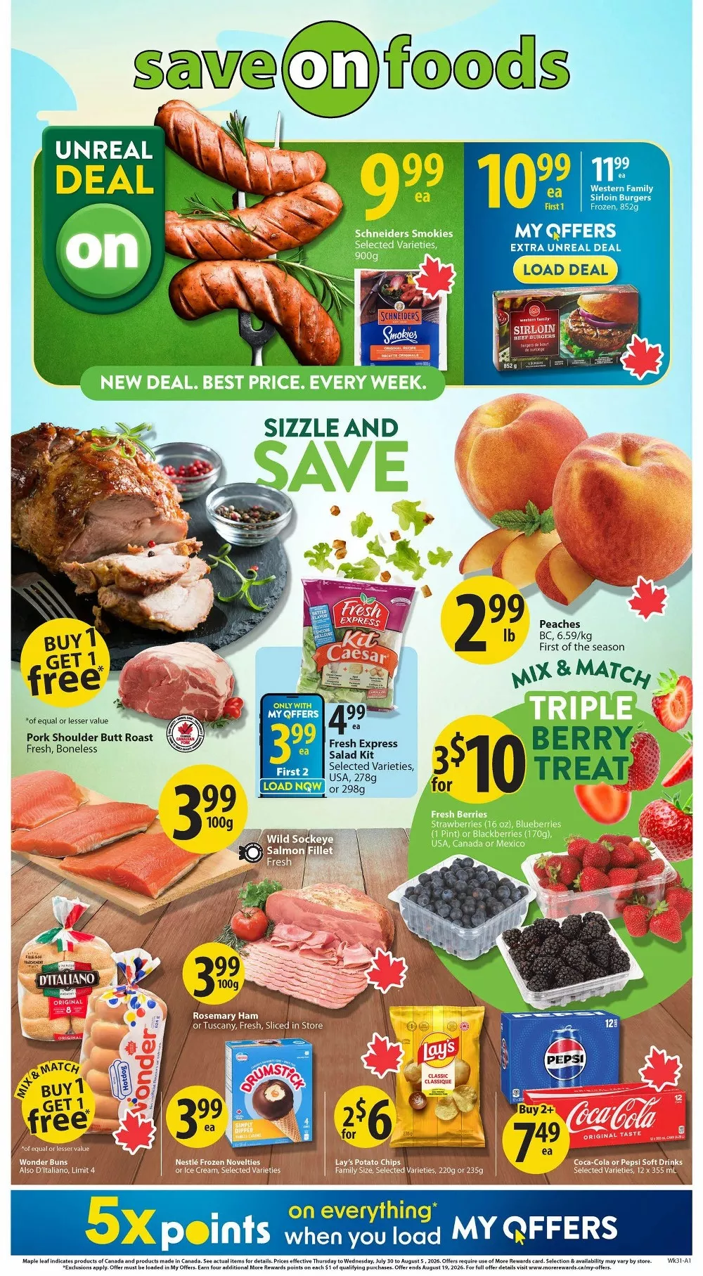 save on foods flyer july 30 august 5 2